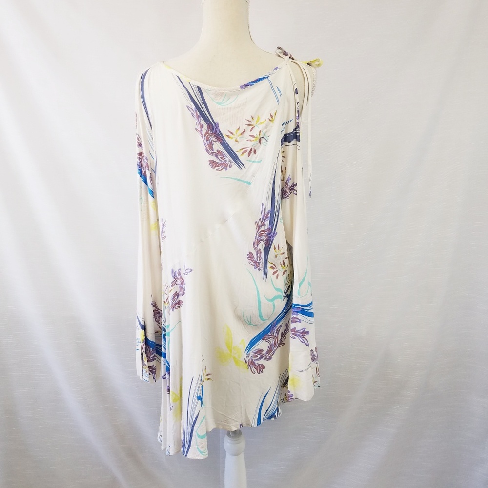 NWOT Free People Clear Skies Printed Tunic Large - Picture 7 of 8